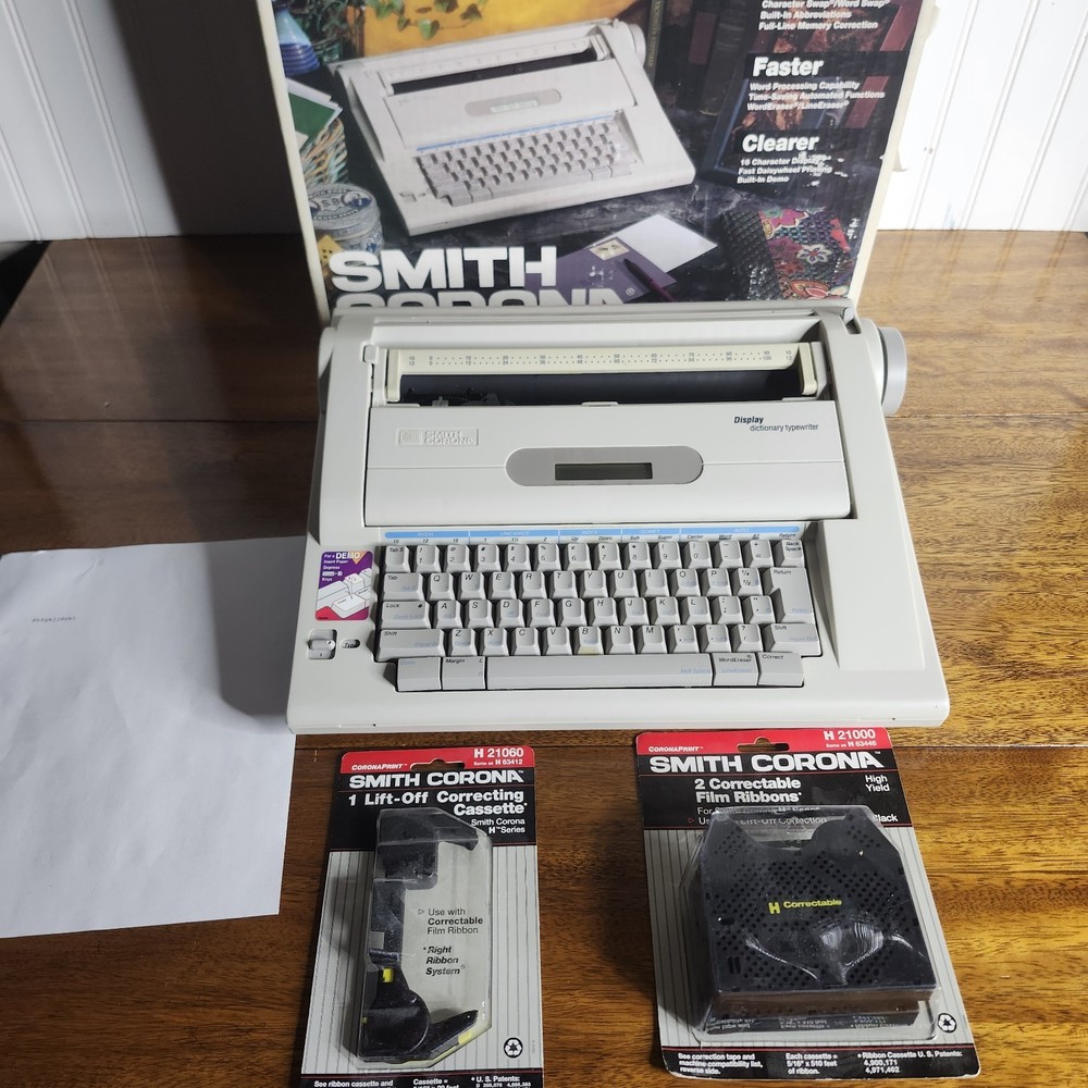 Smith Corona  Display Dictionary Typewriter Word Processor NA3HH Tested Read