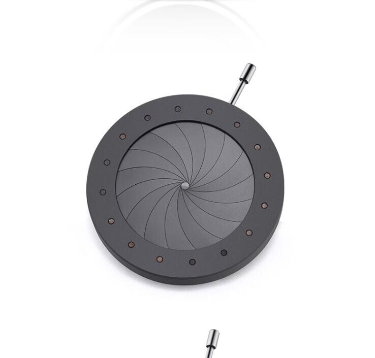 1.5-37mm Adjustable Metal Iris Diaphragm Aperture Condenser Light Regulator