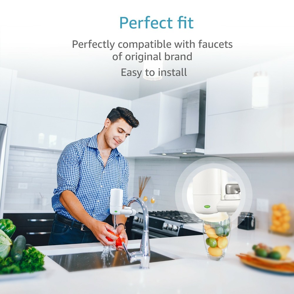 Replacement for Brita Faucet Filter, Brita 36311 On Tap Water Filtration System