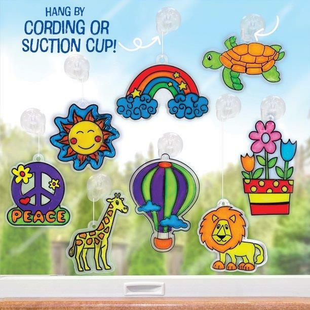 Create Your Own Window Art, Summer Fun Craft Kit