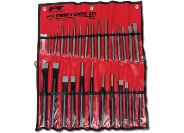 Performance Tool W754 28pc Punch And Chisel Set