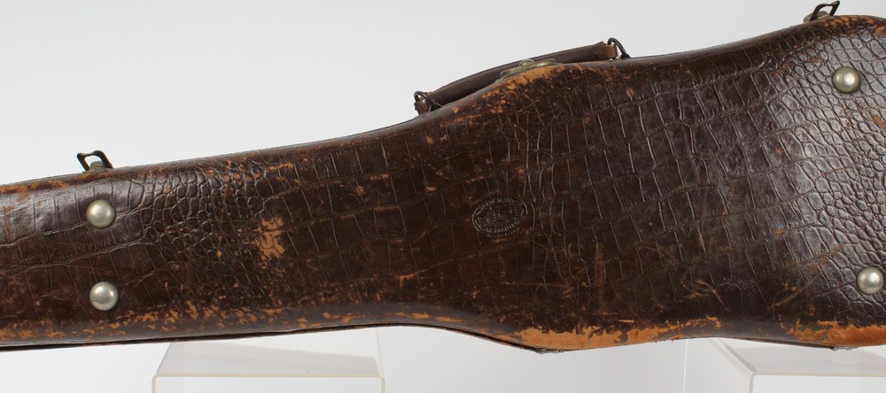 Francesco Ruggeri Model Violin, Alligator Leather Case