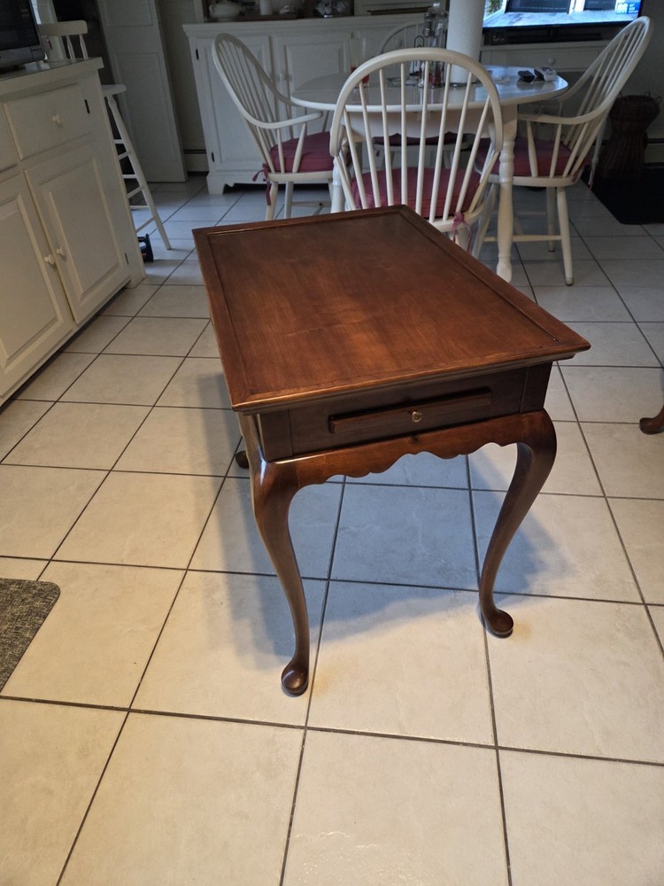 Vintage Harden Queen Anne Cherry Tea Table