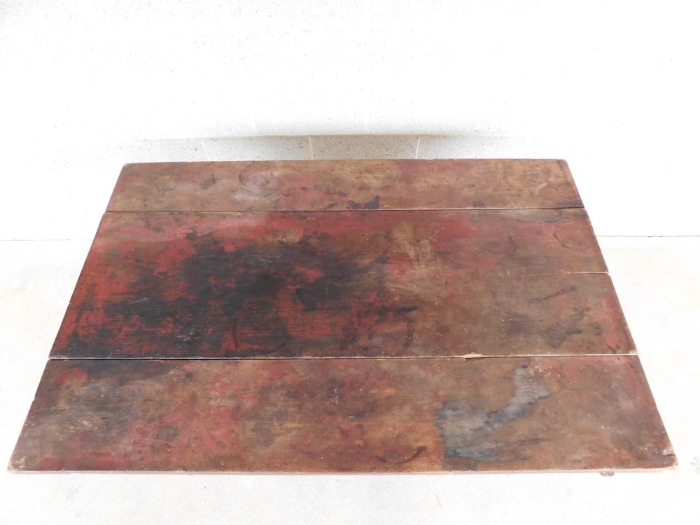 Antique 19th Century Tavern Work Dining Table