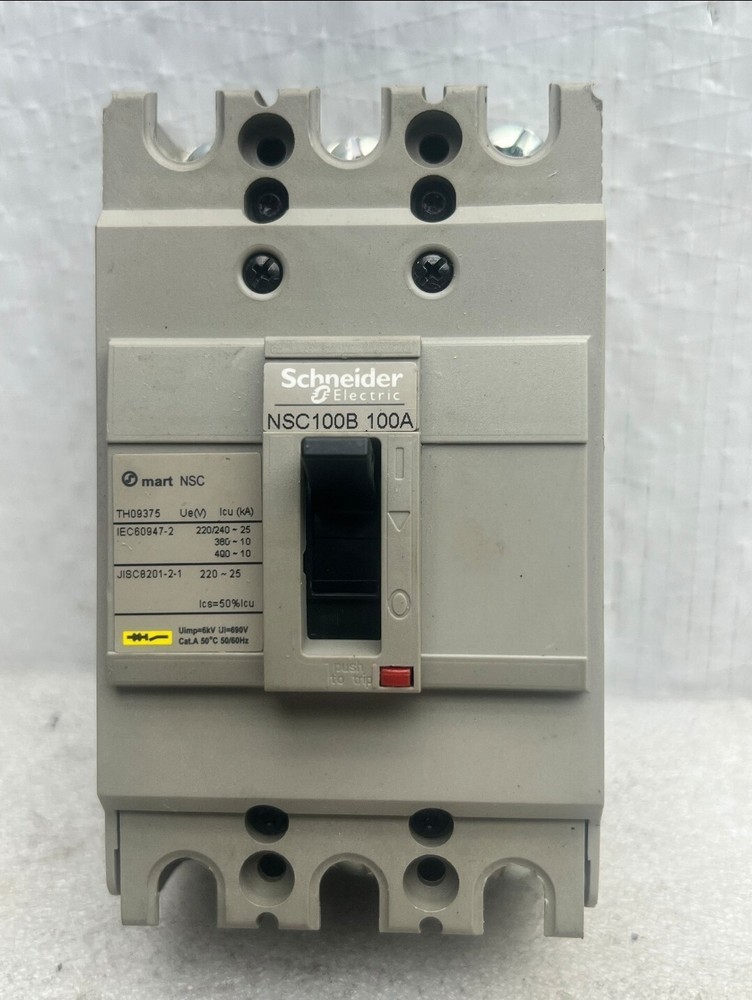 🔥Schneider NSC100 3P 100A Circuit Breaker. FREE SHIPPING🇺🇲