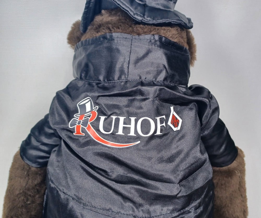 RUHOF Plush Monkey Hand Puppet Squeaks 2024