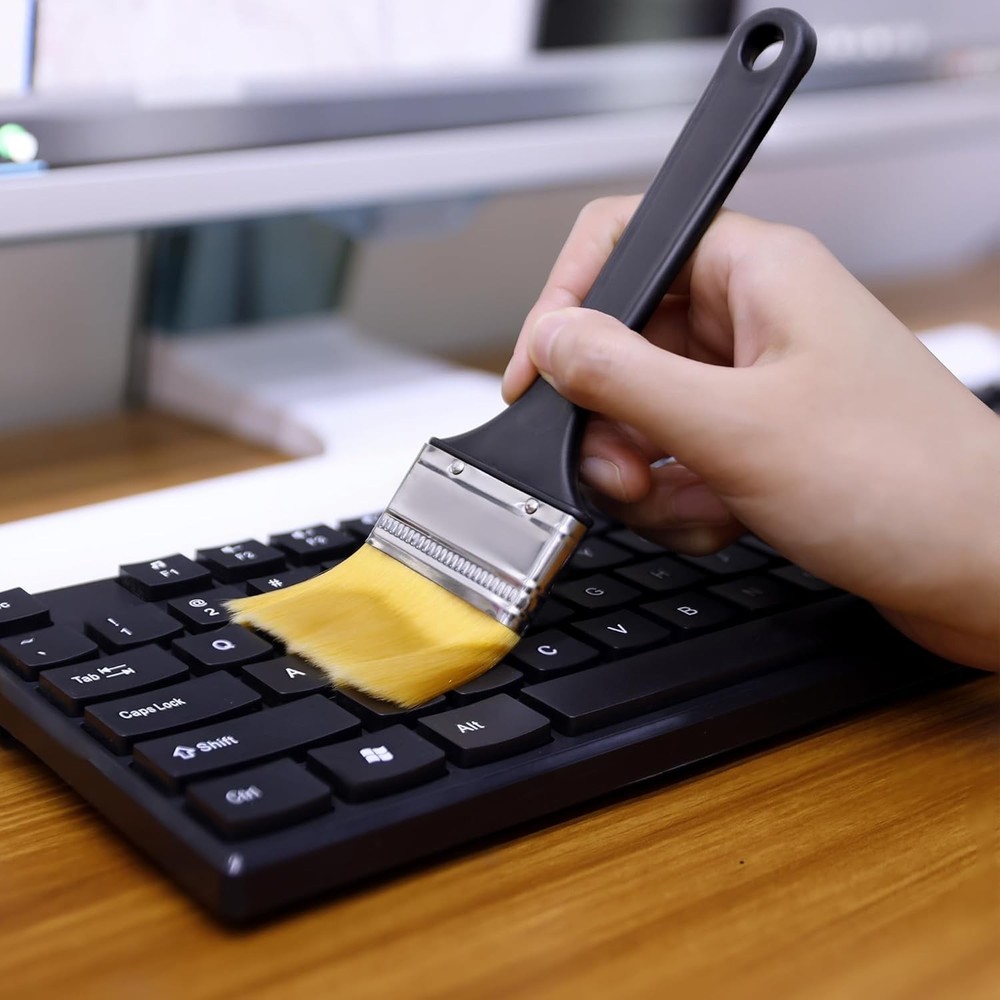 Small Portable Nylon Anti Static Brushes Electronics Computer Keyboard Laptop...