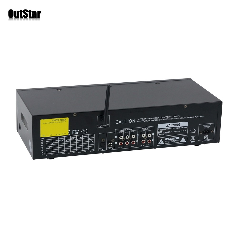 EQ8000 EQ Equalizer Bluetooth5.4 Optical Fiber Coaxial Audio Decoder Processor