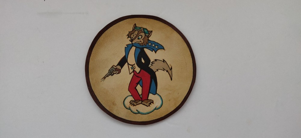 WW 2  31st Fighter Squadron   leather jacket  patch