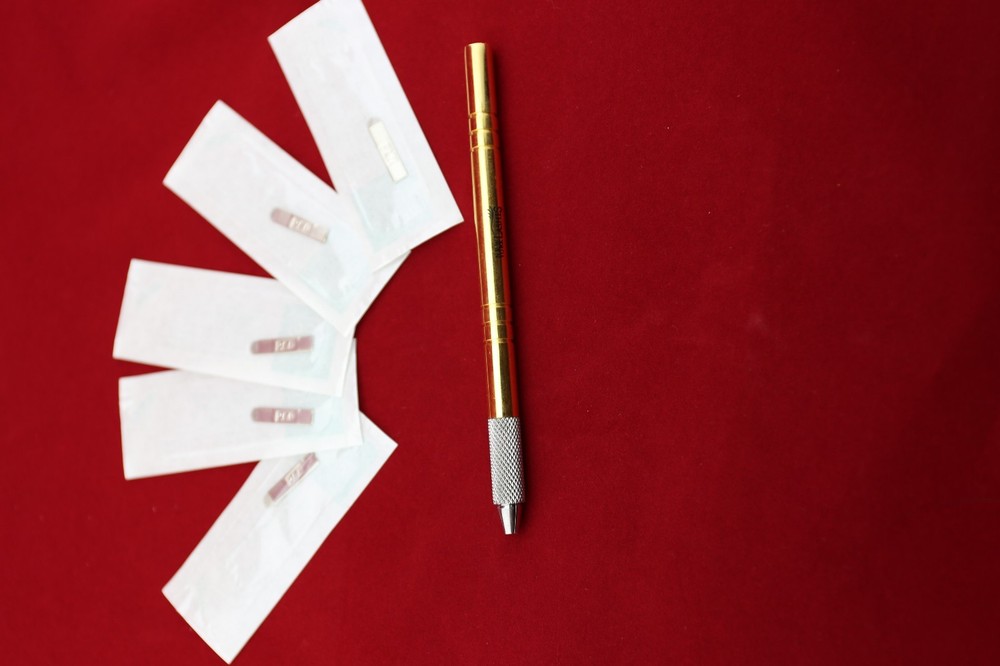 Eyebrow Microblading pen + 5 needles