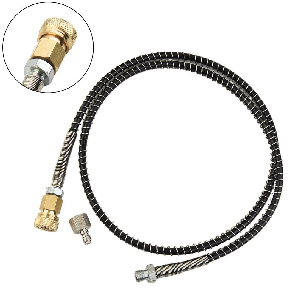 Hose with Quick Release Fitting Perfect for High Pressure Applications 36 In