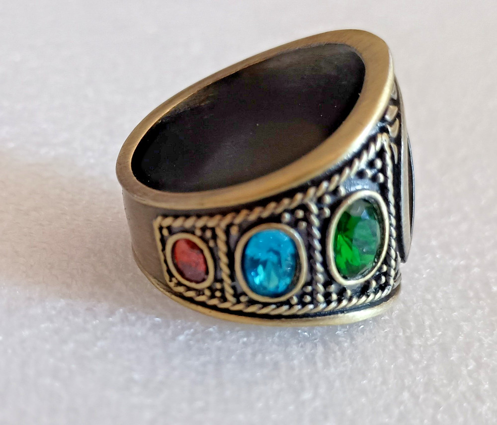 Marvel Avengers End Game Infinity Stones Class Ring Size 10 New NOS 2019 Box
