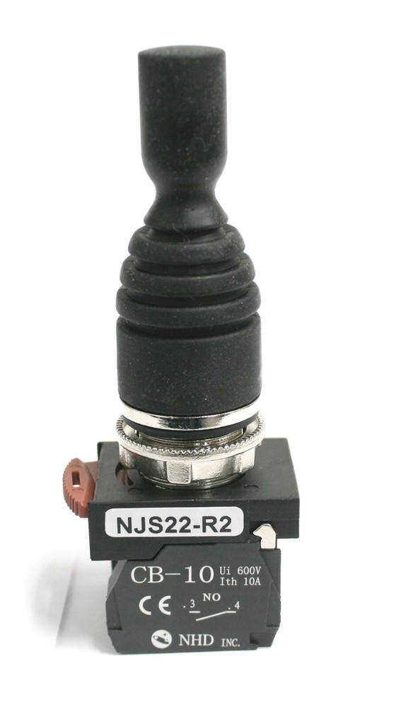 22 mm Joystick 2 Position Toggle Switch Spring Return from Right Left to Centre