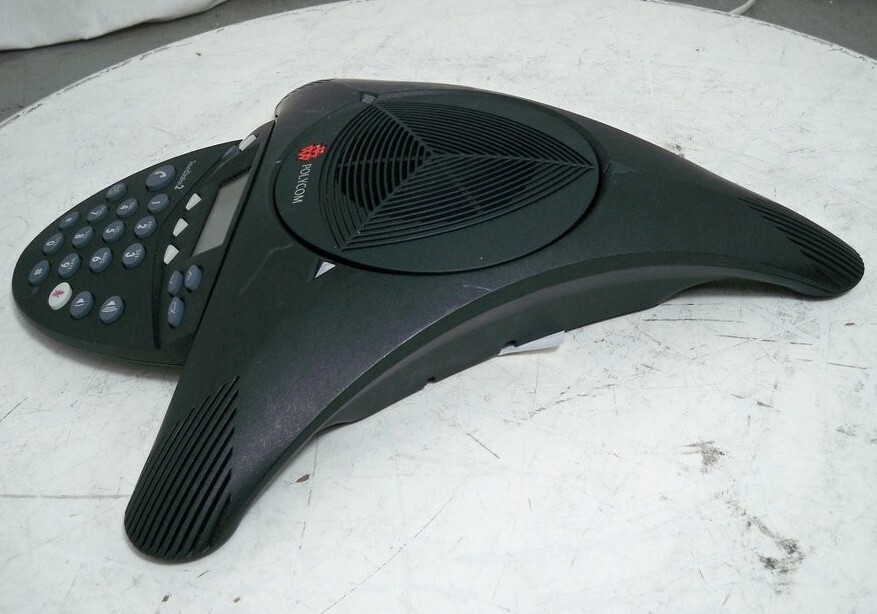 Polycom 2201-16200-601 SoundStation2 Telecom System SEE NOTES