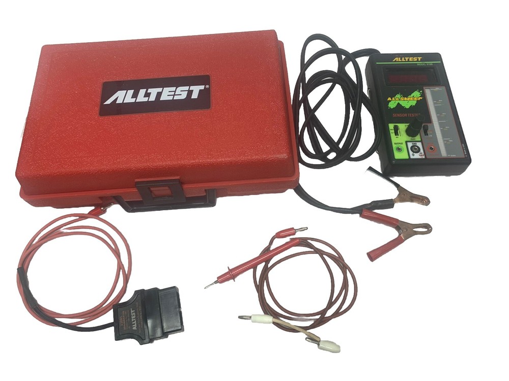 Alltest Allsweep Sensor Tester Diagnostic Tool Set in Case + Manual Model 9100