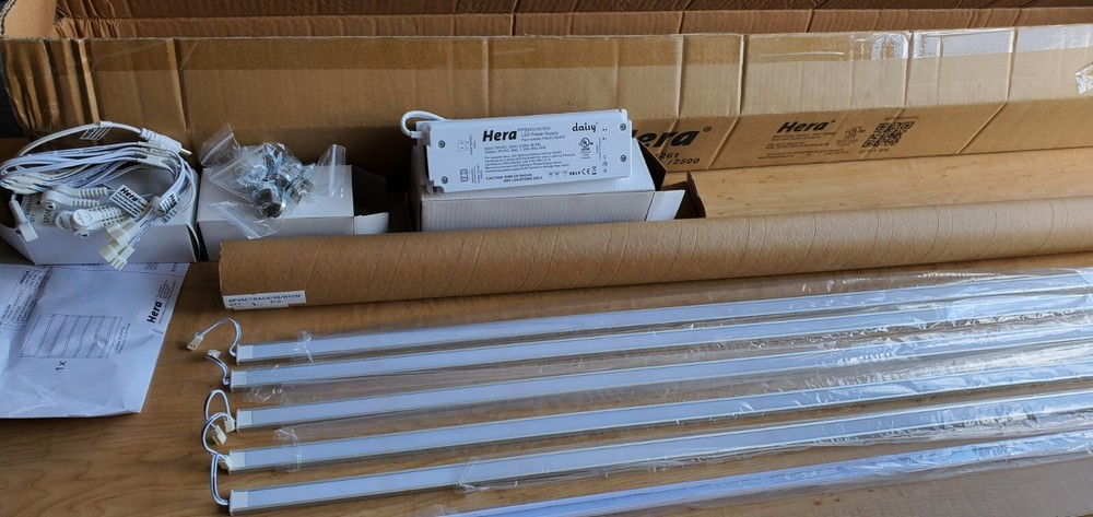 Hera Shelf Power System Mini- Retail Gondola Lighting Kit