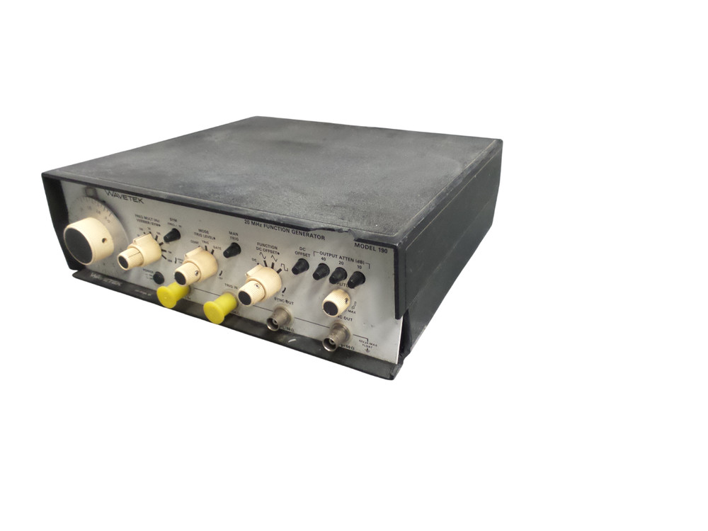 Wavetek Model 190 20 MHz Function Generator