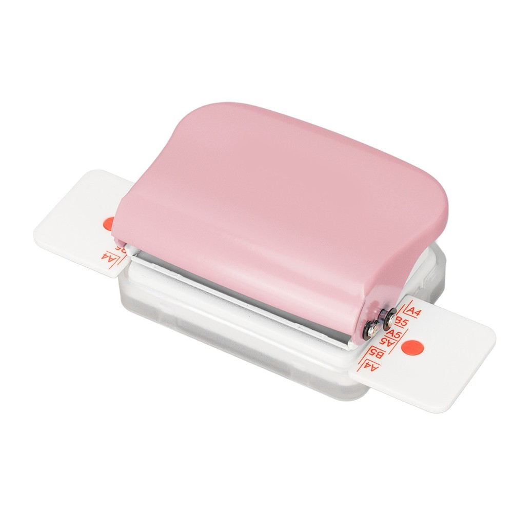 (3)6 Holes Cinch Book Binding Machine Mini Manual Binding Machine With Ruler⭐