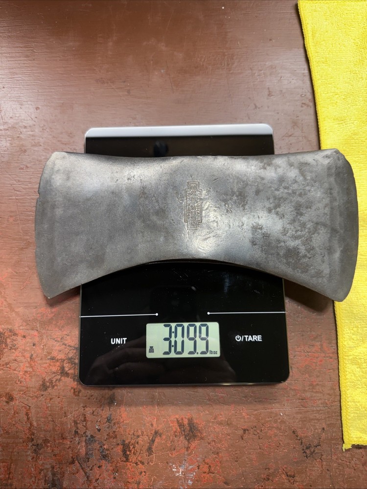 Vintage Rusty  Vaughan Sub-Zero Double Bit Axe 3 lb.