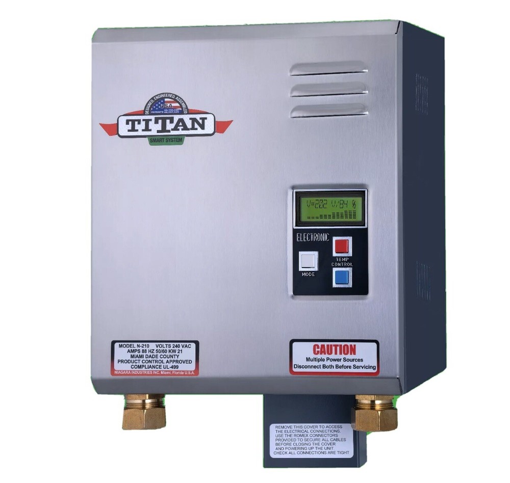 Titan N270 tankless water heater. Brand NEW Titan N-270. 27 KW 5.0 Gpm
