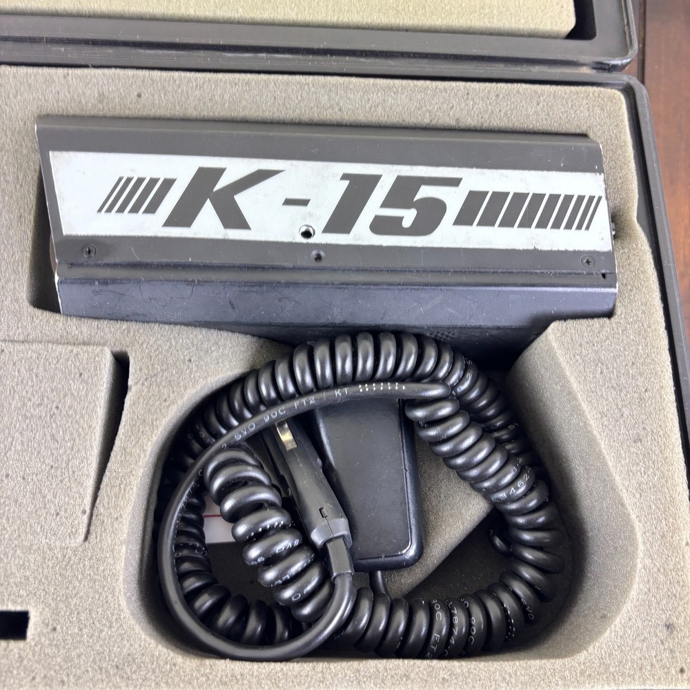 MPH K - 15 Radar Gun, w/Case - Untested