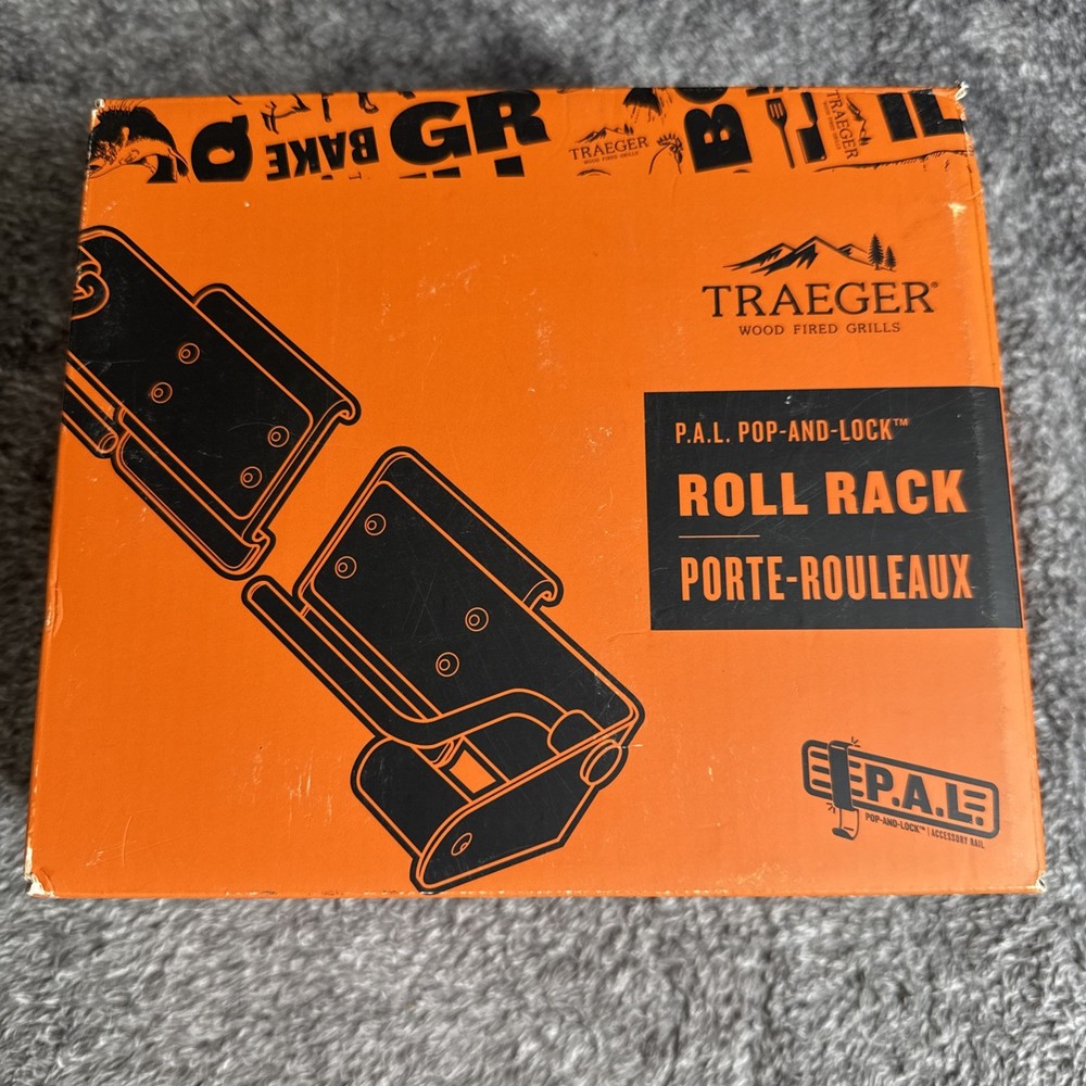 Traeger P.A.L. Pop-And-Lock Roll Rack BAC655 Open BOX