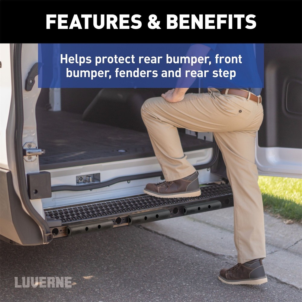 LUVERNE 2090615 10" Universal Rubber Bumper Strip