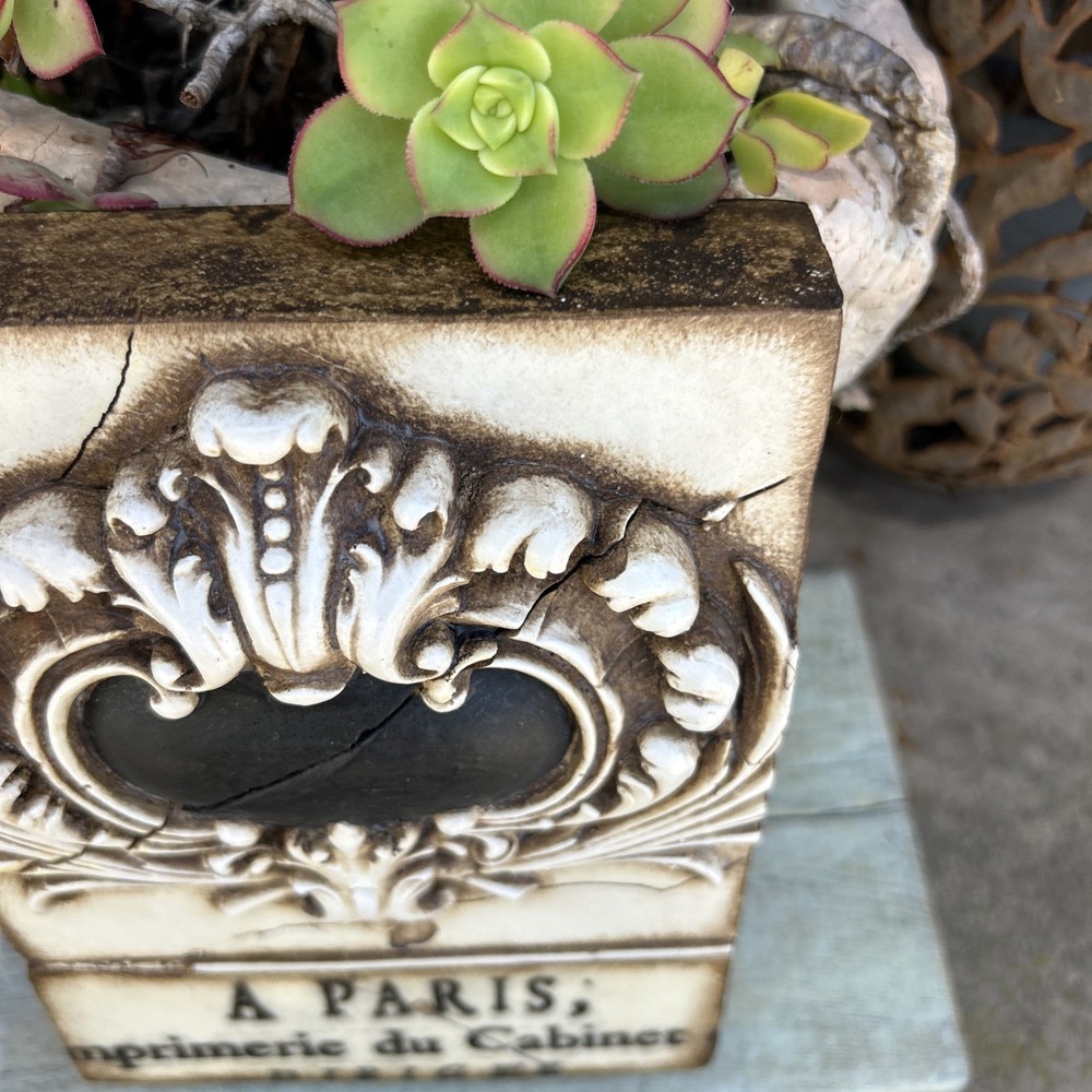 SID DICKENS FRENCH CREST T-123 MEMORY BLOCK Tile RETIRED