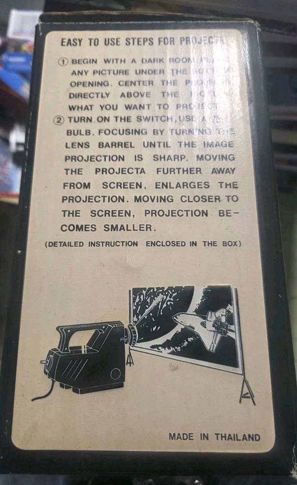 Vintage Projecta Scope PJ768 Image Magnifier