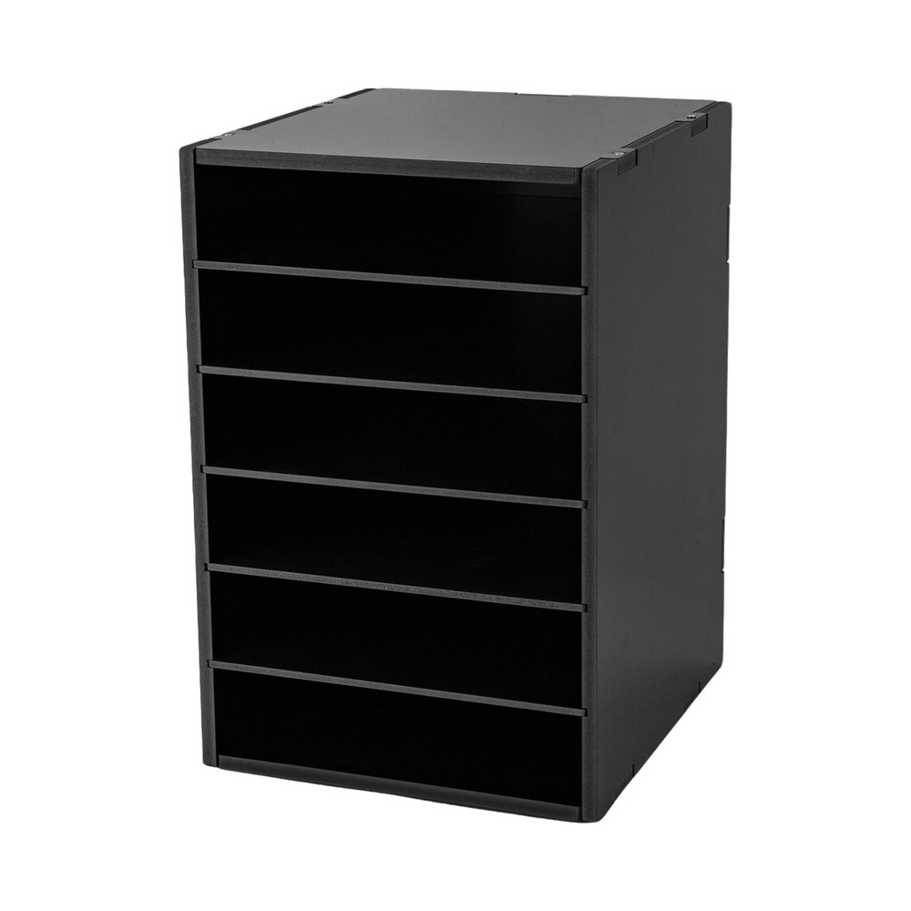 File Organizer PVC Board Letter Desktop Document Folder Office Tray Holder 6Tier