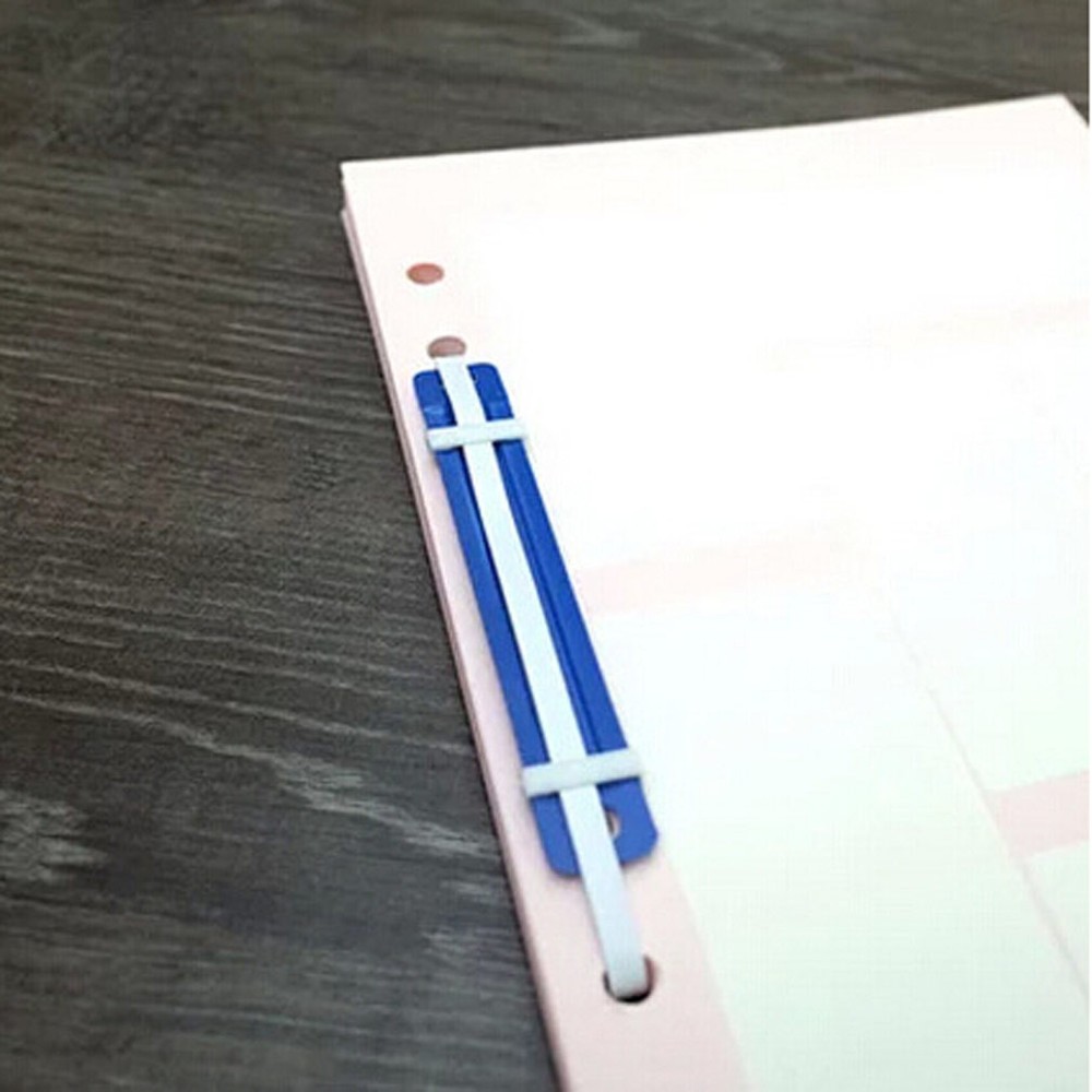 50 Sets Office Colorful Plastic Binding Fastener File Document Paper School