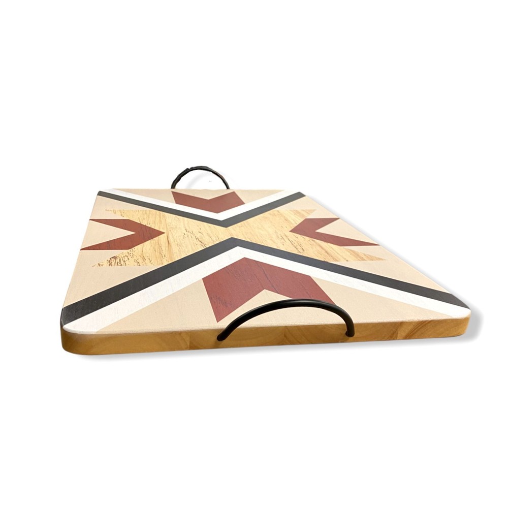 $100 Thirstystone Beige Southwest Pattern Cheese Board