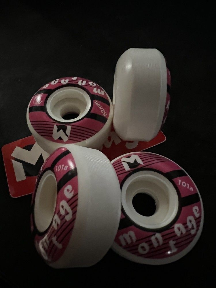 Montage Skateboarding Wheels Classic/Slim Set 101A 52mm