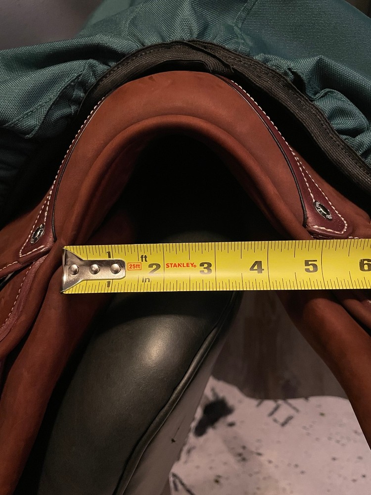 *NWT Devoucoux Biarritz LAB Jump Saddle - 17.5 Full Buffalo PRO PANEL + LEATHERS