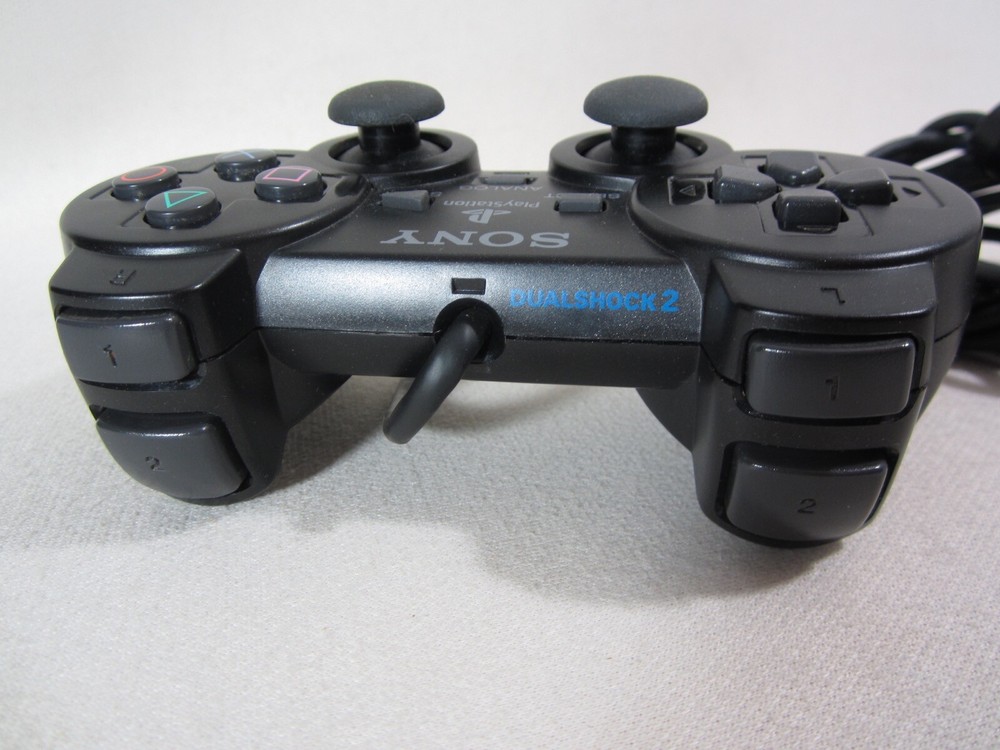 Sony PlayStation 2 Dual Shock Analog Controller Black UNTESTED
