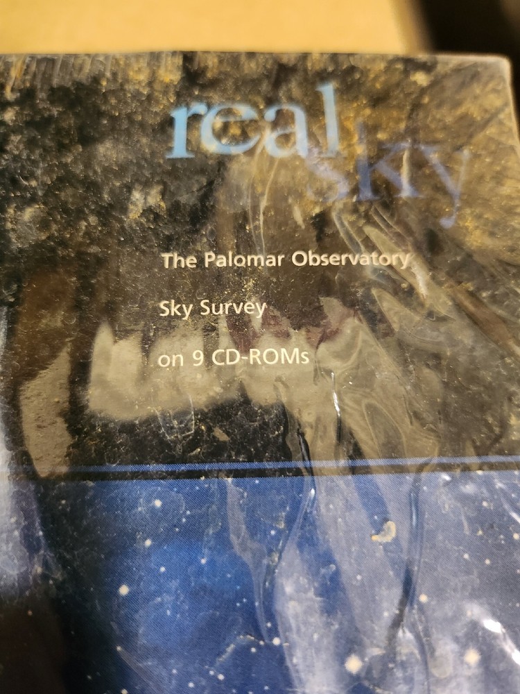 Real Sky - Palomar Observatory Sky Survey - 9 CD-ROMs - Open Box, never used