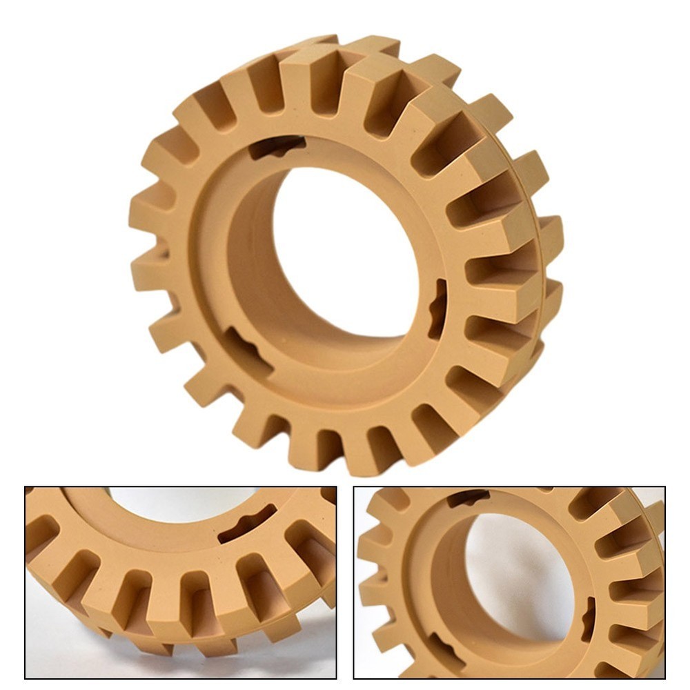 Rubber Wheel Decal Remover Efficiently Remove Vinyl Graphics and Stripe Tape