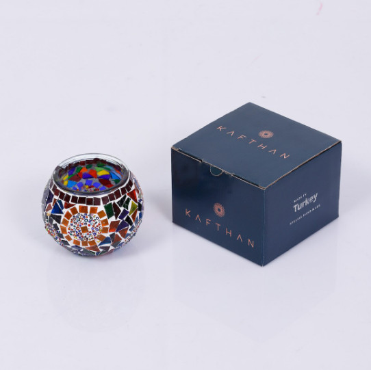 Multicolor Circle Candle Holder