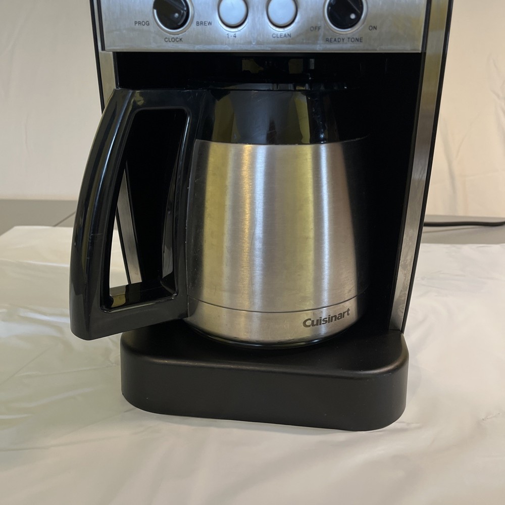 Cuisinart DCC-2750 Extreme Brew 12-Cup Programmable Coffee Maker Silver & Black