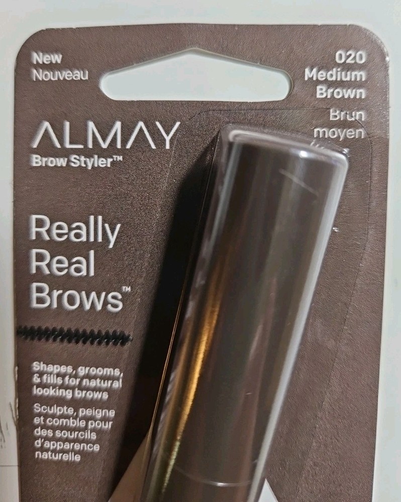 Almay Really Real Brows Medium Brown #020 New In Package