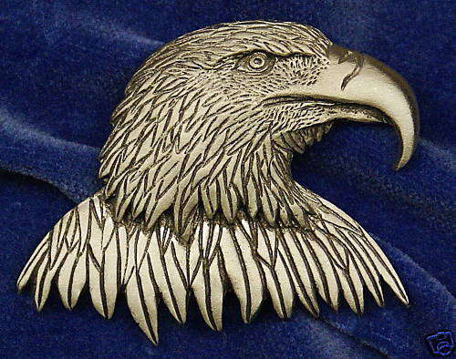 Empire Pewter Bald Eagle Pewter Pin