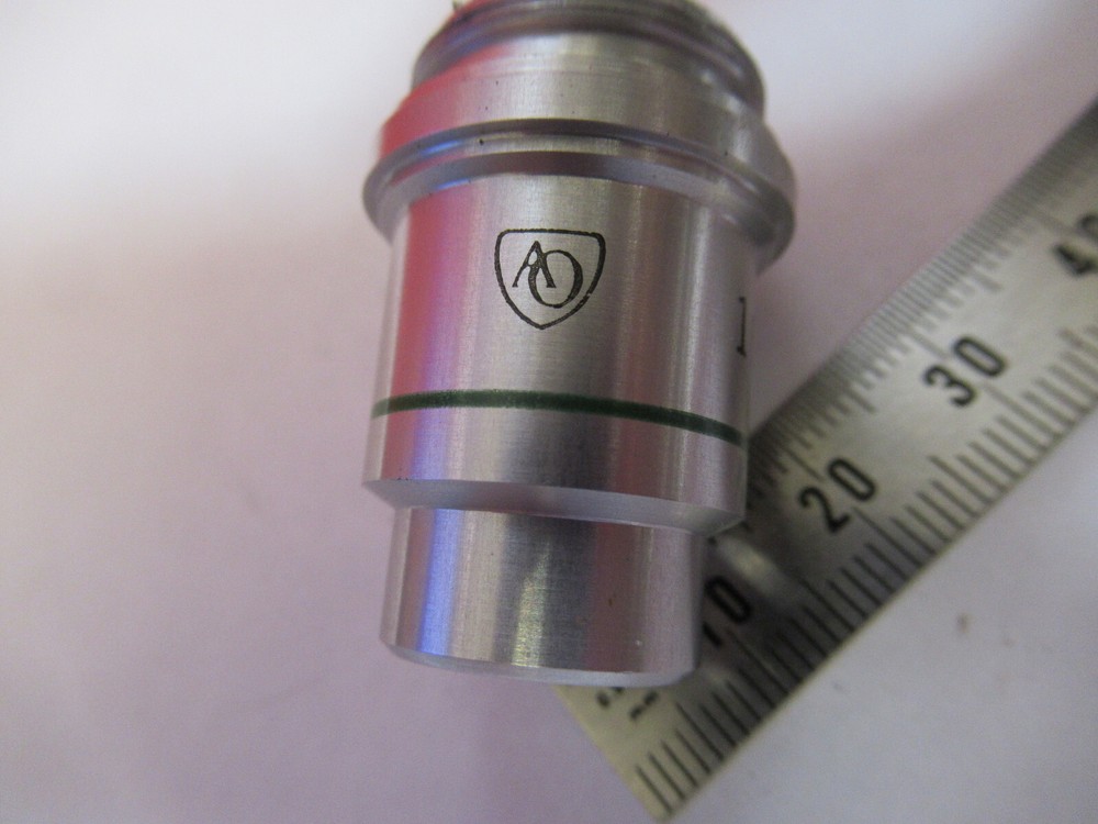 AMERICAN OPTICS AO OBJECTIVE 10X OPTICS MICROSCOPE PART AS PICTURED S9-A-14