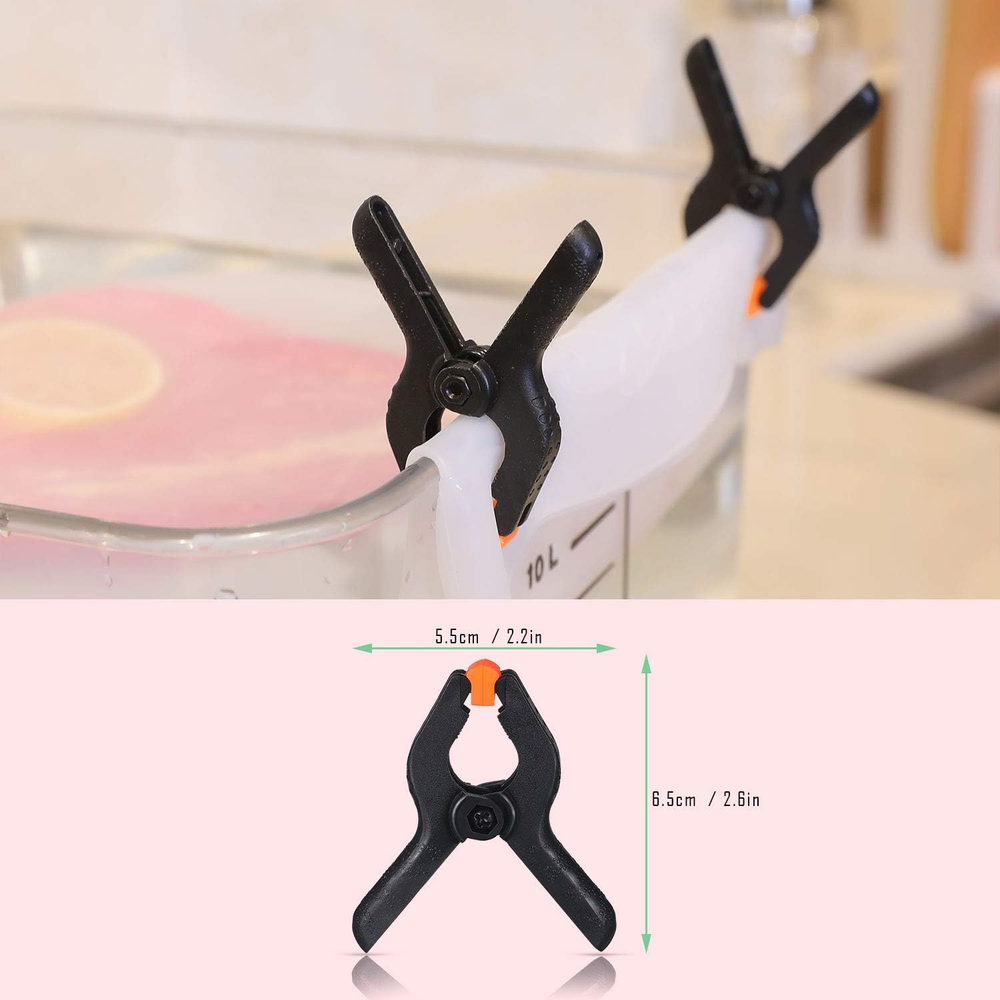 8 Pack Sous Vide Cooking Clips for Immersion Circulator Precision Cooker, Sous V