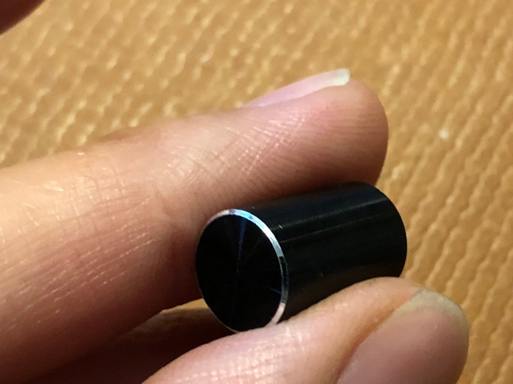 2 New Marantz BLACK Button Cover Knobs for Switch Vintage Receiver Pushbutton