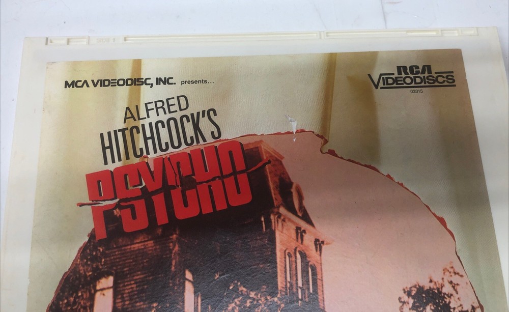 Psycho RCA CED Videodisc Movie