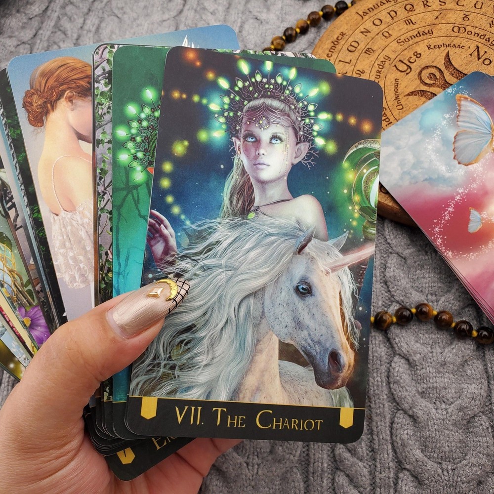 Forest Creatures Tarot 2 by Tarocco Studio 78 Card Tarot Deck USED