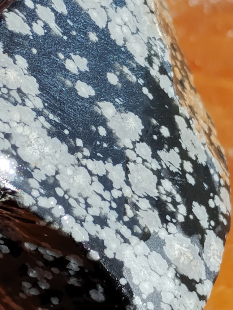 Snowflake Obsidian Rough Specimen