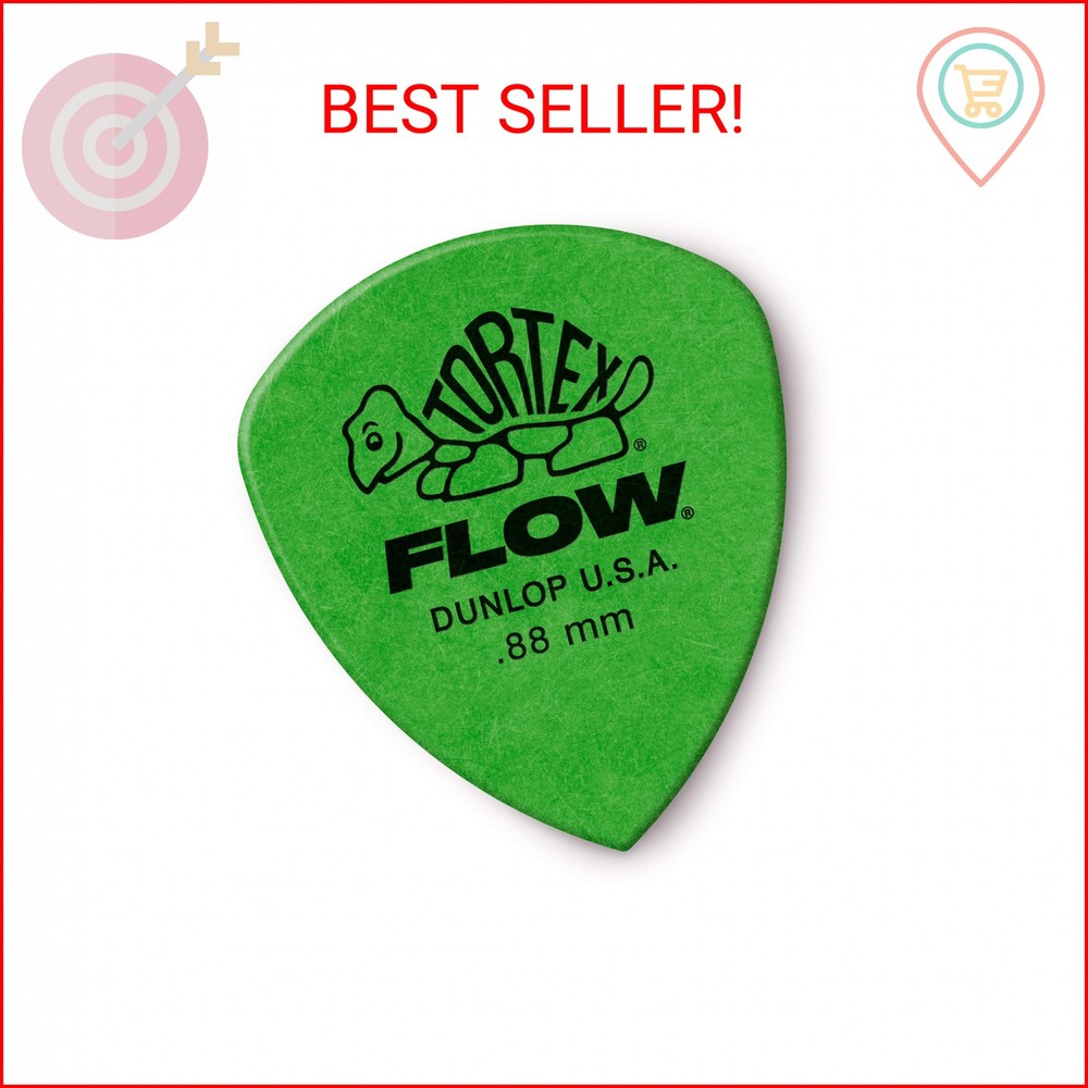 Jim Dunlop Tortex® Flow® Pick .88MM - 12 Pack