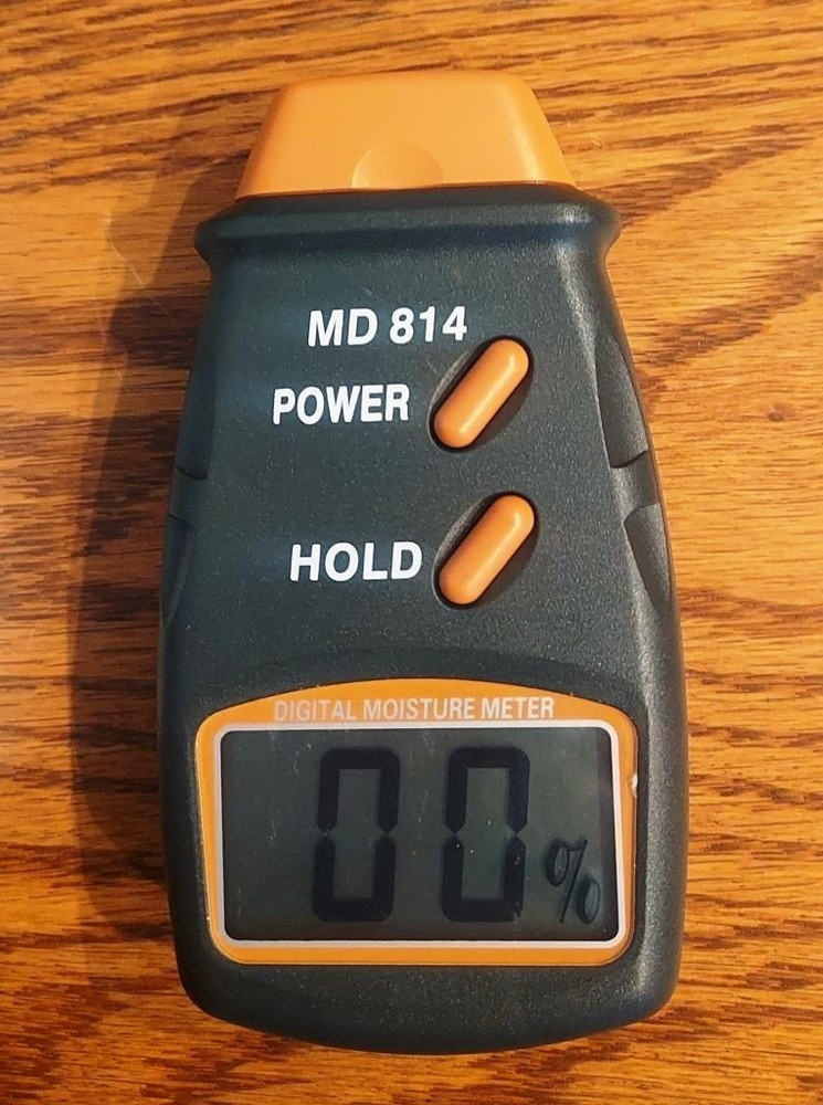 Digital Moisture Meter MD 814 tested works M