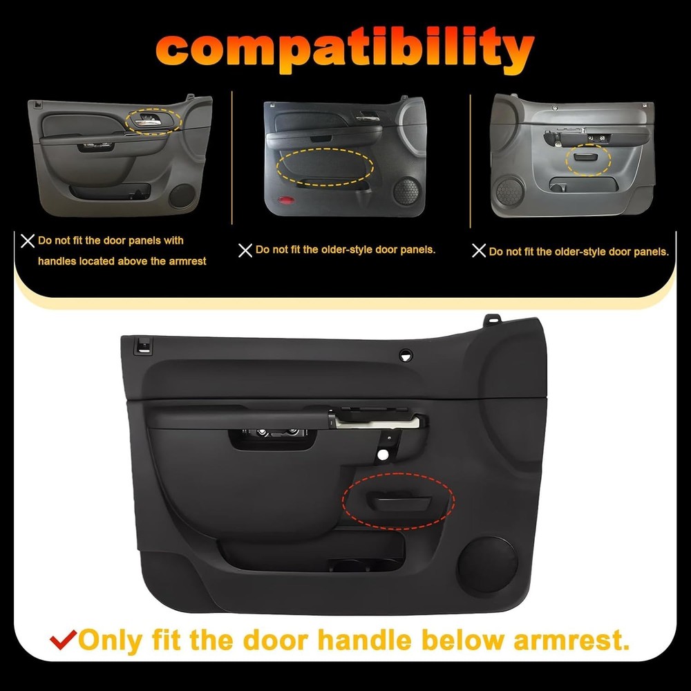 Front Left Driver Side Armrest for Chevy Silverado - Beige